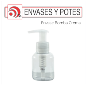 DESCARTABLE - Envase con Bomba - 125 ml
