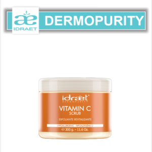 IDRAET - DERMO - Vitamin C Scrub - Cr. Gel Exfoliante Revitalizante Con Vitamina C 300g