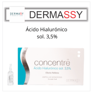 DERMASSY - Concentre Ampollas de Acido Hialuronico caja x 5 ampollas