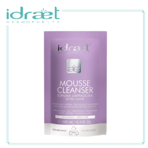 IDRAET - DERMO - Mousse Cleanser Refill - Espuma Limpiadora Extra Suave 190ml