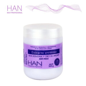 HAN COLOR - Bano Cap. Alfa Keratina y Argan x 200 cc
