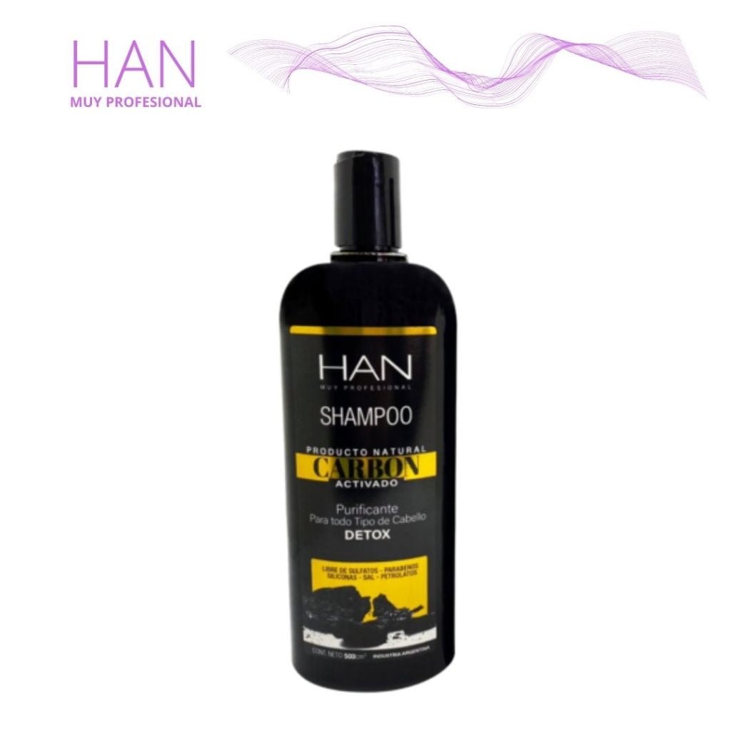 HAN COLOR – Sh. Carbon Activado x 500 cc – Jempro