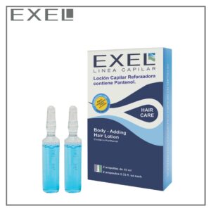 EXEL - Locion CAPILAR CON PANTENOL - 2 U