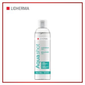LIDHERMA - AQUA SHOT LOCIÓN MICELAR 3 EN 1 - 190 ML