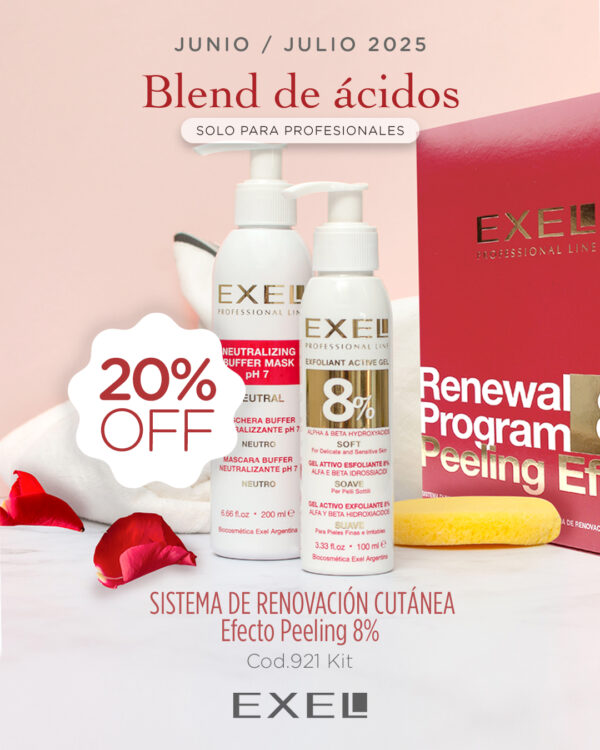 Promo EXEL - Blend de Acidos 8% - 20% Off