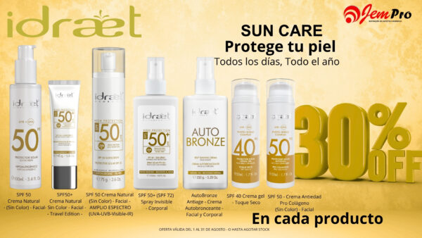Promo IDRAET - Solares seleccionados 30% Off