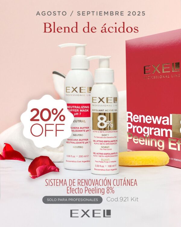 Promo EXEL - Sistemrenov.Cutanea Peeling 8%   20% Off