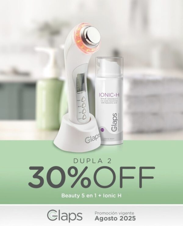 Promo GLAPS - Beauty 5 en 1 + Ionic H 30% Off