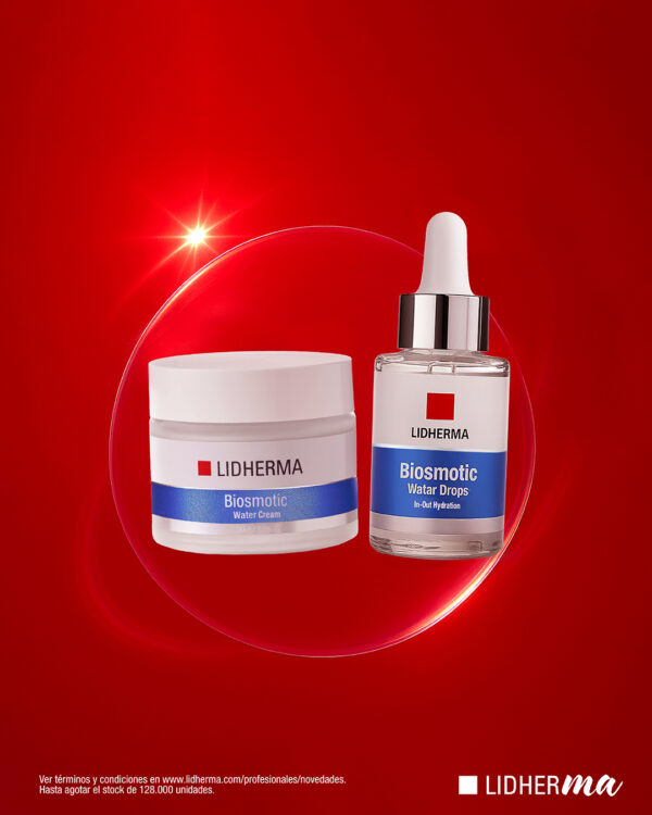 Promo LIDHERMA -DDM - DUO Biosmotic Cream +Drops + Caja de REGALO