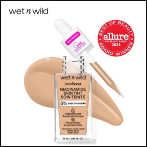 Wet n Wild - Bare Focus Niacinamide Skin Tint - Cream Beige x 32 ml