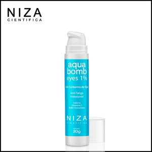 NIZA - Aqua Bomb Eyes 1% 30g - Gel Contorno De Ojos Anti Fatiga Hidratante  x 30ml