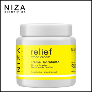 NIZA - Relief Aveno Cream - Crema Hidratante Para Pieles Sensibles x 250ml