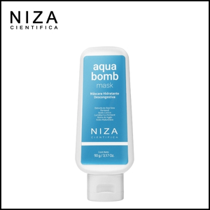 NIZA - Aqua Bomb Mask - Mascara Hidratante Descongestiva x 90ml