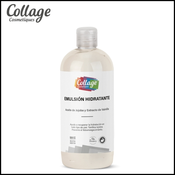 COLLAGE - Emulsión Hidratante Con Aceite de Jojoba y Extracto de Vainilla x 500 ml