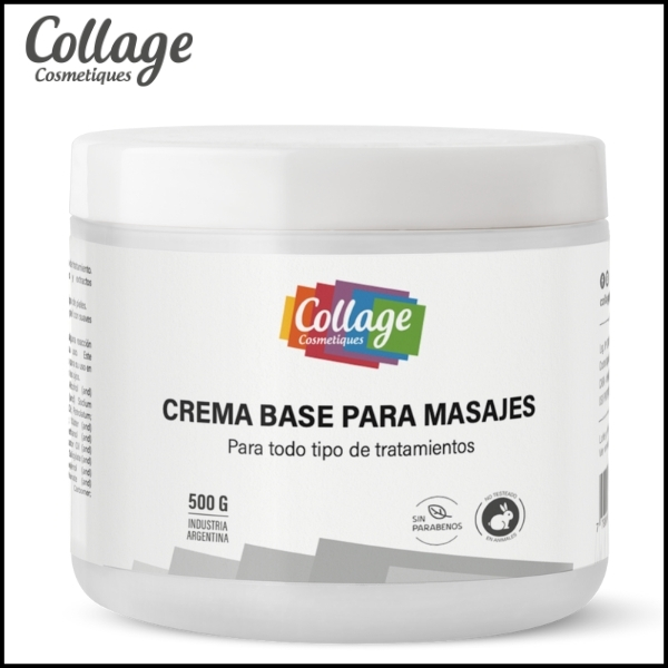 COLLAGE - Crema Base Para Masajes x 500 ml
