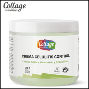 COLLAGE - Crema Celulitis Control Con Centella Asiática, Hedera Helix y Ginkgo Bilova x 500 ml