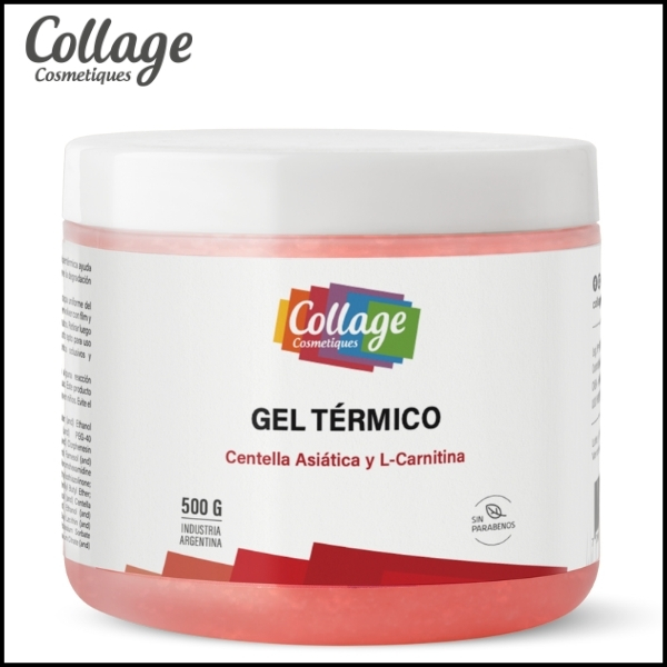 COLLAGE - Gel Térmico Con Extracto de Centella Asiática y L-Carnitina x 500 ml