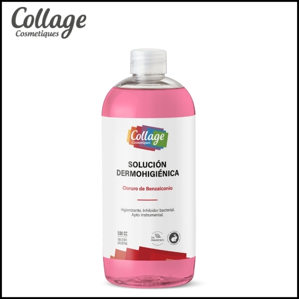 COLLAGE - Solución Dermo Higiénica Con Cloruro de Benzalconio x 500 ml