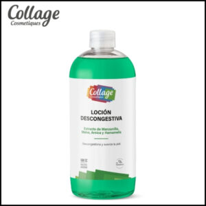 COLLAGE - Loción Descongestiva Con Extracto de Manzanilla, Malva, Arnica y Hamamelis x 500 ml