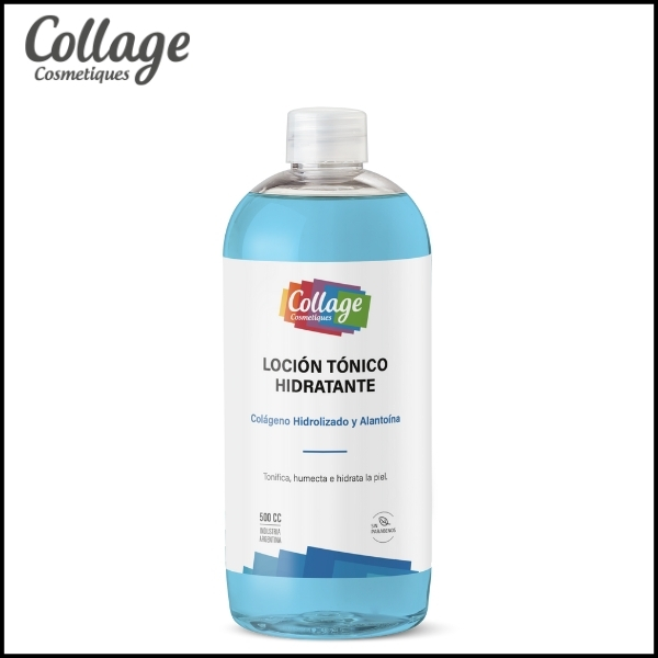 COLLAGE - Loción Tónico Hidratante Con Colágeno Hidrolizado y Alantoína x 500 ml