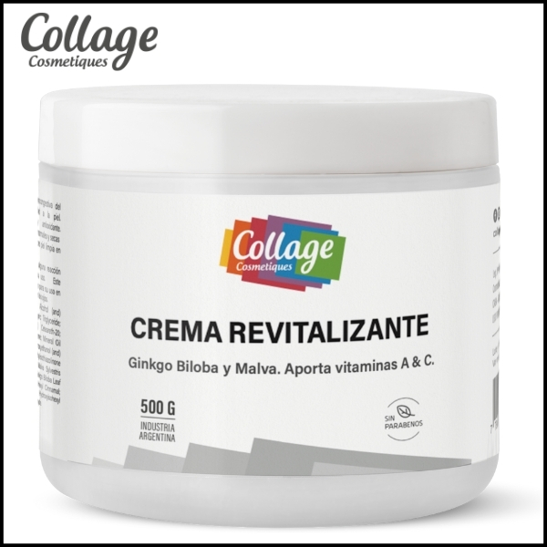 COLLAGE - Crema Revitalizante Con Ginkgo Biloba y Malva x 500 ml
