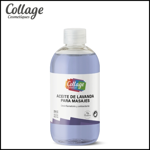 COLLAGE - Aceite de Lavanda Masajes Desinflamatorios y Antioxidantes x 250 ml