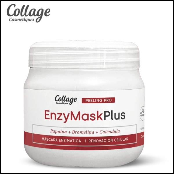 COLLAGE - Máscara Enzimática Enzymask Plus Papaína, Bromelina y Caléndula x 250 ml