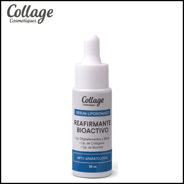 COLLAGE - Serum Reafirmante Bioactivo Liposomas de Oligoelementos, Silicio, Colágeno y Elastina x 30 ml