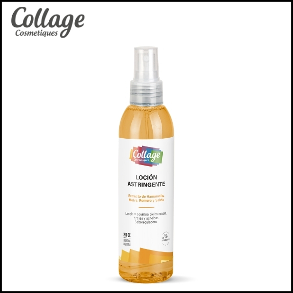 COLLAGE - Loción Astringente Con Extracto de Hamamelis, Malva, Romero y Salvia x 200 ml