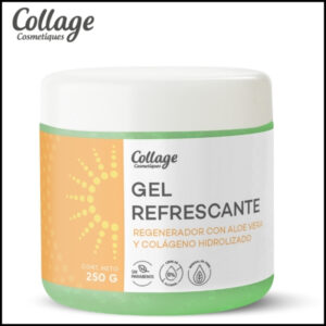 COLLAGE - Gel Refrescante Regenerador - Aloe Vera y Colágeno Hidrolizado x 250 ml