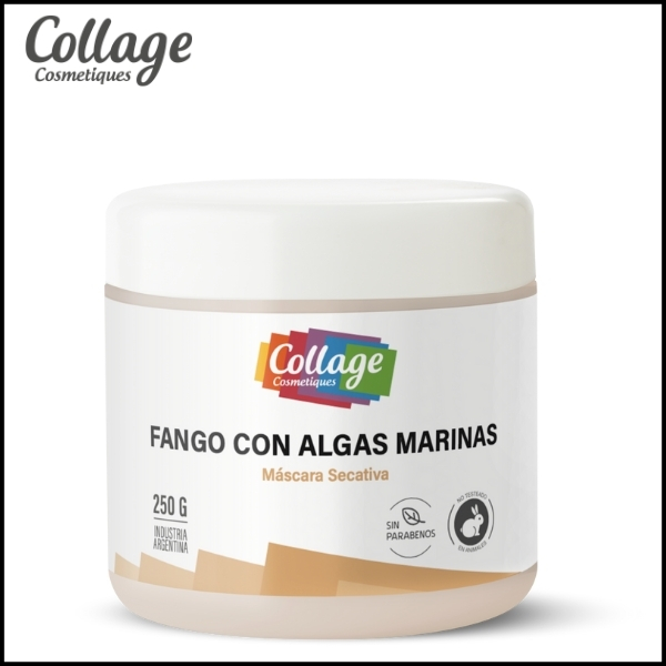 COLLAGE - Fango Con Algas Marinas - Máscara Secativa x 250 ml