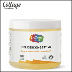 COLLAGE - Gel Descongestivo Máscara Con Extracto de Manzanilla, Tilo y Caléndula x 500 ml