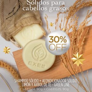 Promo EXEL - 30% Off Sólidos Sh y Enjuague Grasos