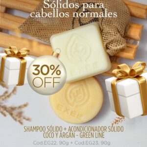 Promo EXEL - 30% Off Sólidos Sh y Enjuague Normales