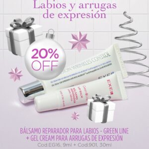 Promo EXEL - 20% Off Labios y Arrugas de Expresión Balsamo Rep Labios + Gel Crema Expression