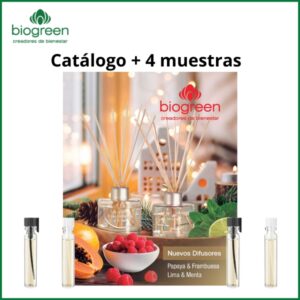 BIOGREEN - Kit Reposición (Catálogo + Perfumeros X2 + Plumines X2)