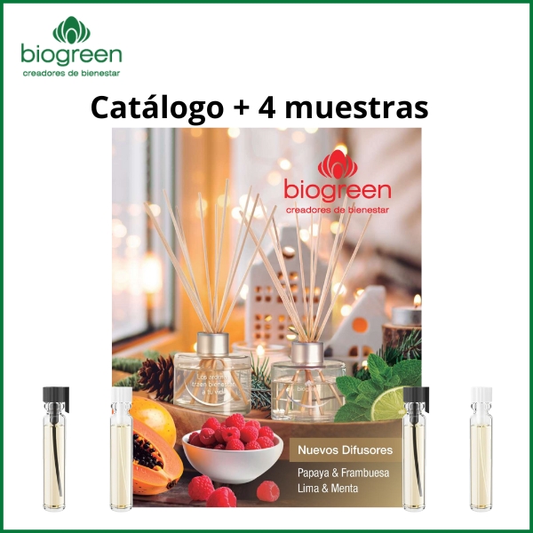 BIOGREEN - Kit Reposición (Catálogo + Perfumeros X2 + Plumines X2)