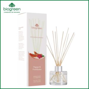 BIOGREEN - Difusor De Aroma Papaya y Frambuesa x 100 ml