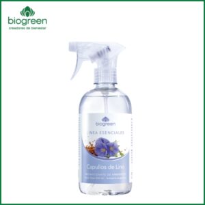 BIOGREEN - Aromatizante de Ambientes Capullos de Lino 500 Ml