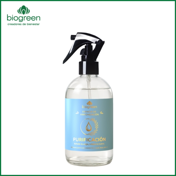 BIOGREEN - Aromatizante de Ambientes Esencia de Armonizacion Purificación 300ml