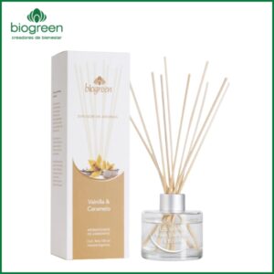 BIOGREEN - Difusor de Aromas Vainilla y Caramelo 100 Ml