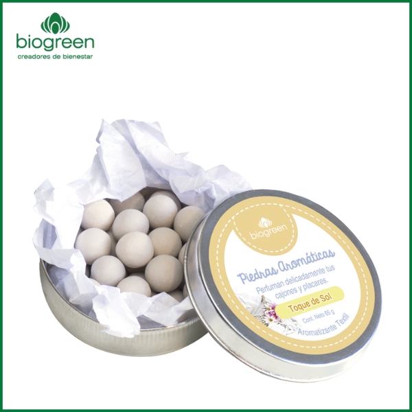 BIOGREEN - Piedras Aromaticas Toque de Sol 65 Gr