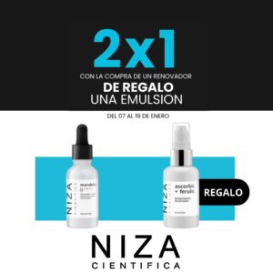 Promo NIZA - Dúo 5 (Mandelic 30g + Ascorbic/ Ferilic x 60g) de Regalo