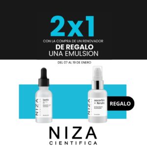 Promo NIZA - Dúo 3 (Lactic x 30g + Ascorbic/ Ferilic x 60g) de Regalo