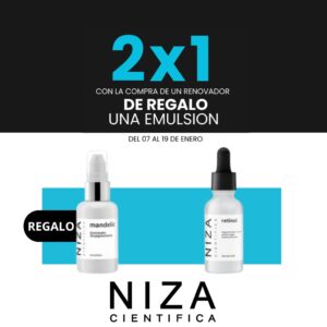Promo NIZA - Dúo 7 (Retinol x 30g + Mandelic x 60g) de Regalo