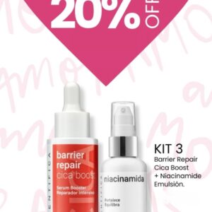 Promo NIZA - Kit 3: Barrier Repair Cica Boost + Niacinamide Emulsión