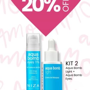 Promo NIZA - Kit 2: Aqua Bomb Light + Aqua Bomb Eyes