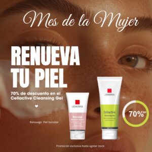 DUO Lidherma - CRenovage Pieles Snsibles + Cleansing Gel 70% Off