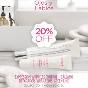 Combo Exel Ojos y Labios 20% Off