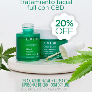 Combo Exel - Tratamiento Faciel Full con CBD 20% off